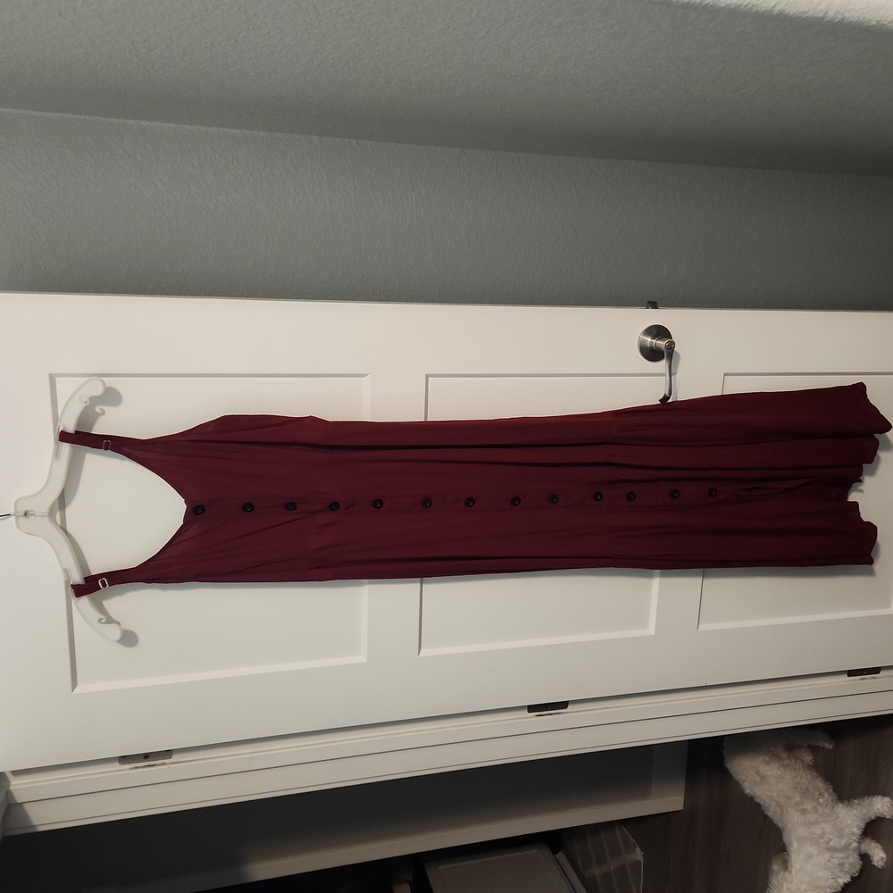 Burgundy New York & Company dress